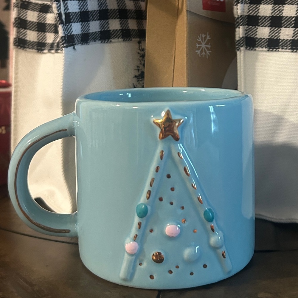 Christmas lights mug 🎄✨